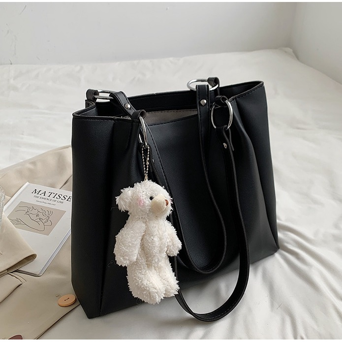 MARDIBAG IMPORT - GT1887 Totebag Wanita Impor Premium Tas Tote Resleting Kuliah Kerja ZCJ3560 LT2021