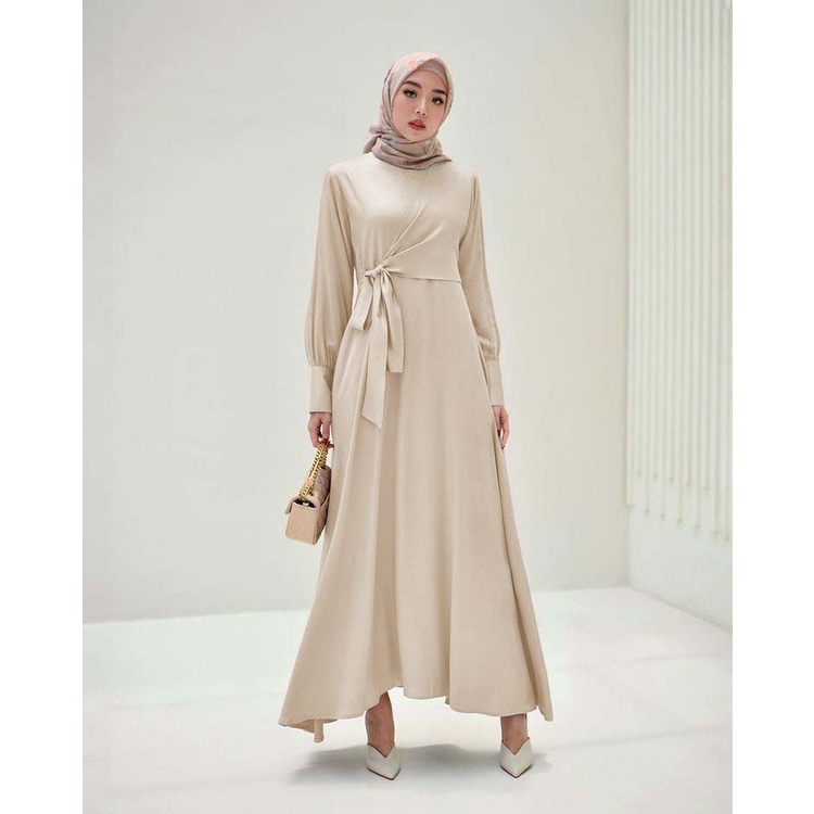 ALMIRA LONG DRESS - BAJU MUSLIM WANITA TERBARU 2022 - DRESS KONDANGAN WANITA REMAJA KEKINIAN -GAMIS 