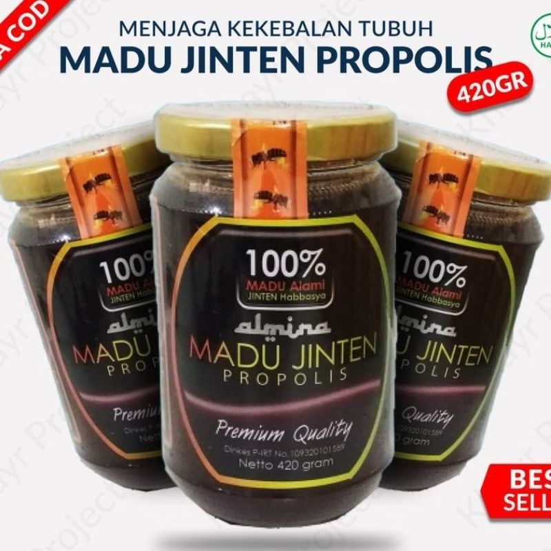 Madu jinten hitam+propolis membantu stamina daya tahan tubuh