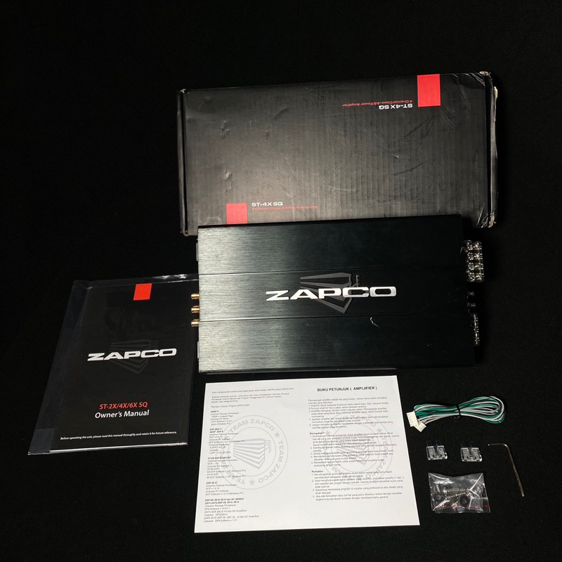 Power Amplifier Zapco ST-4X SQ 4 Channel