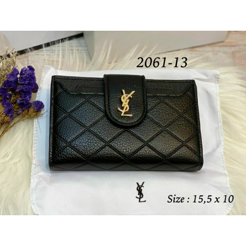 New Dompet 2061 Lidah Kombi Zipper Brand Freeee Box Import Semprem