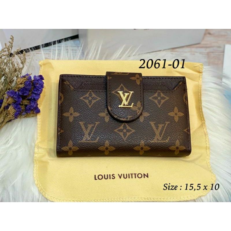 New Dompet 2061 Lidah Kombi Zipper Brand Freeee Box Import Semprem