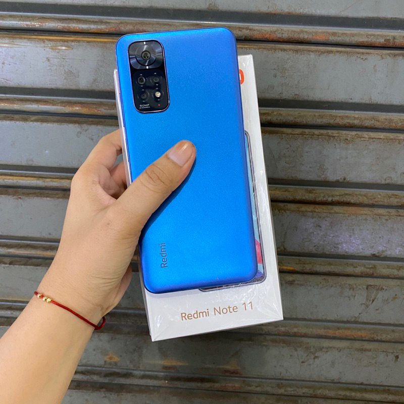 Redmi note 11 6/128gb second bekas pakai normal fullset original resmi
