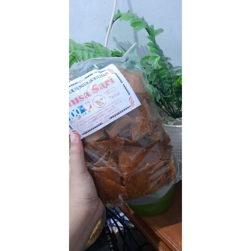 

Kerupuk cungur renyah kemasan 500 gr