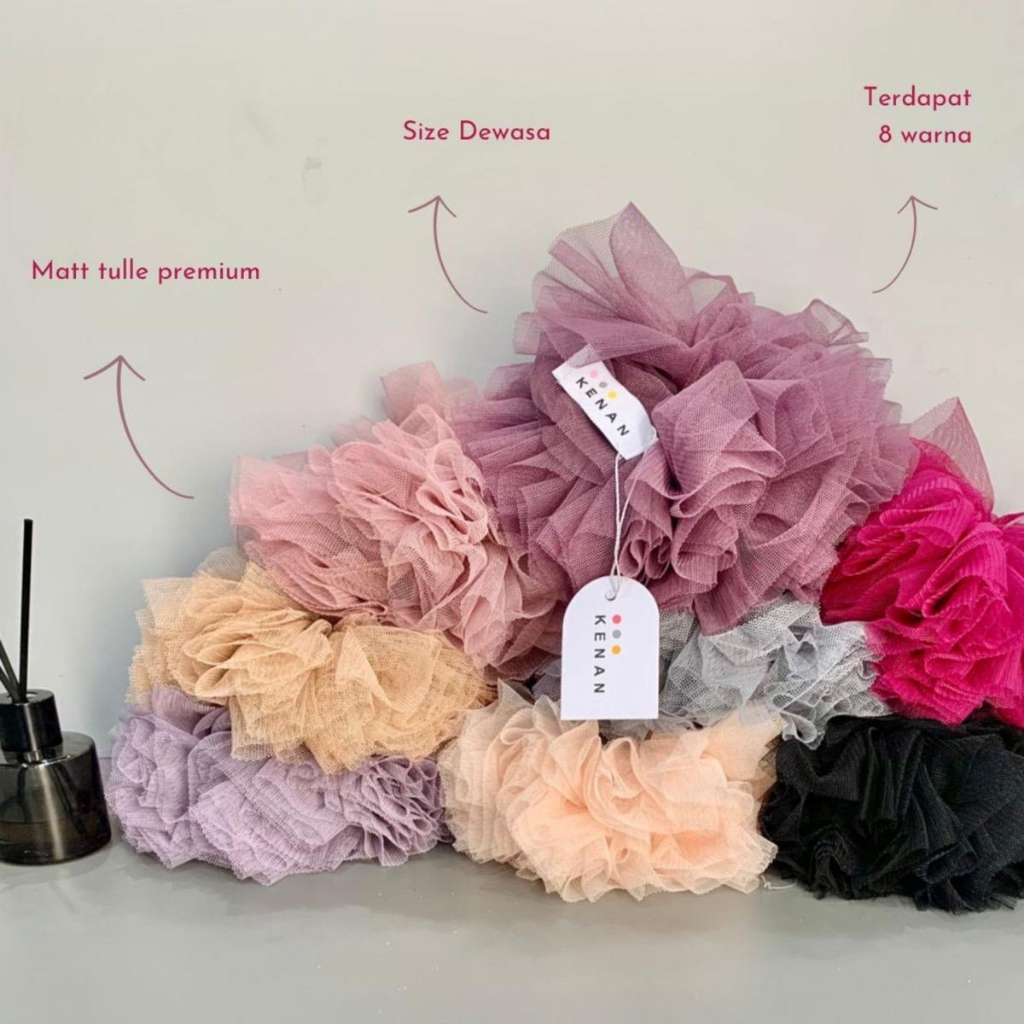 KENAN - Scrunchie Tulle Premium