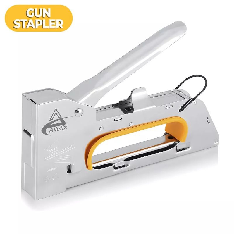 

Staples Tembak Perekat Ukuran 13/4-6-8 Sistem Cepat // Gun Tacker Stapler Powerfull Rapid System