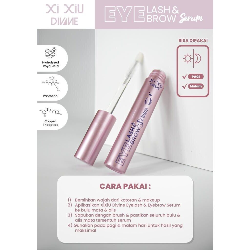 XI XIU Divine Eyelash &amp; Eyebrow Serum | Perawatan Bulu Mata | Perawatan Alis | BPOM