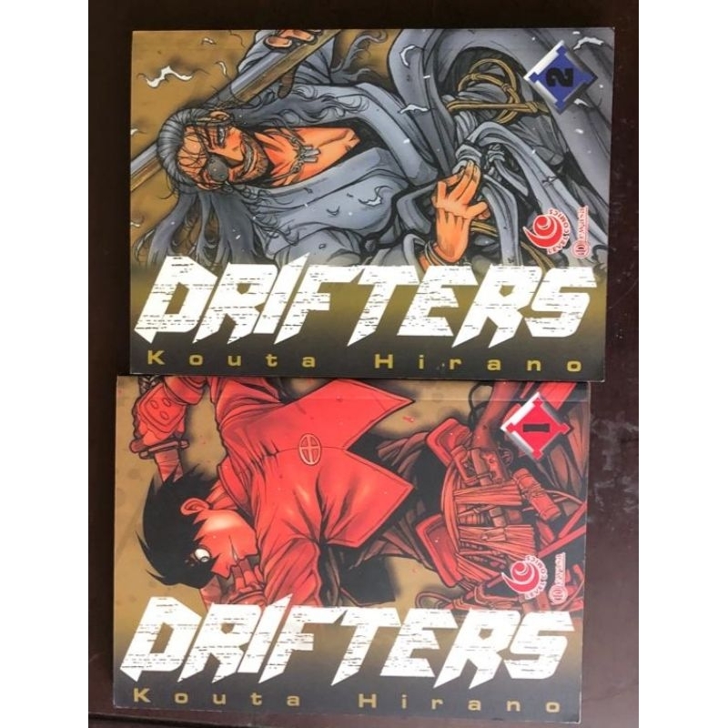 Manga / komik drifters 1 s/d 2 tamat (level Comics)