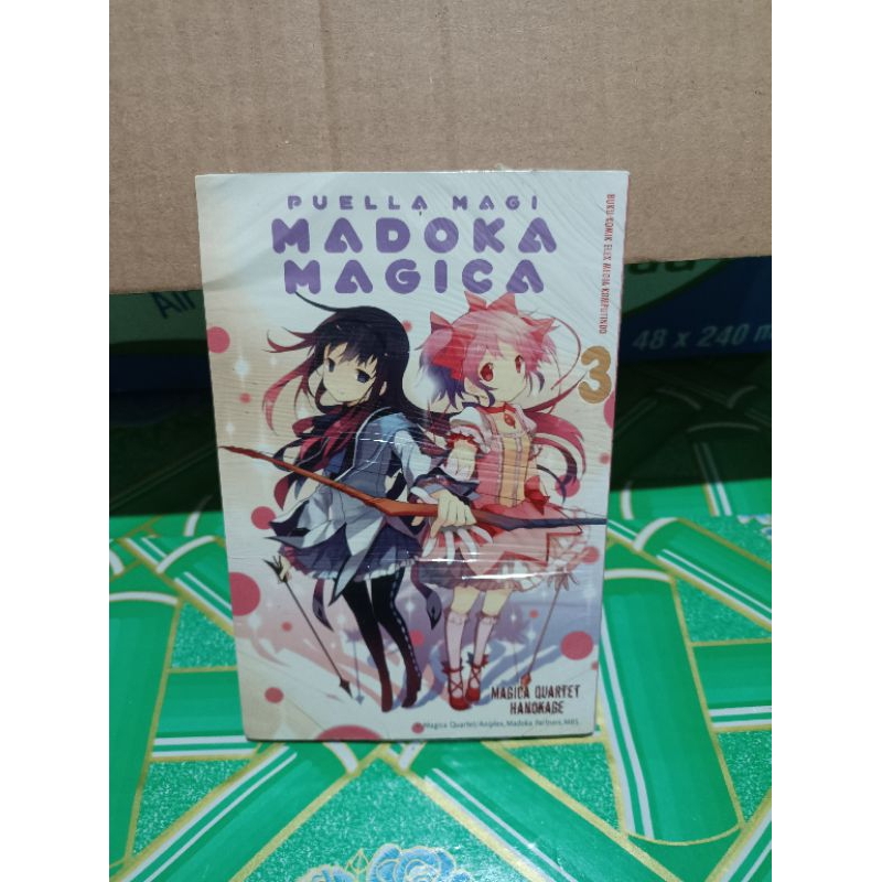 Komik puella magi madoka magica 3 segel / komik puella magi madoka magica vol 3 segel