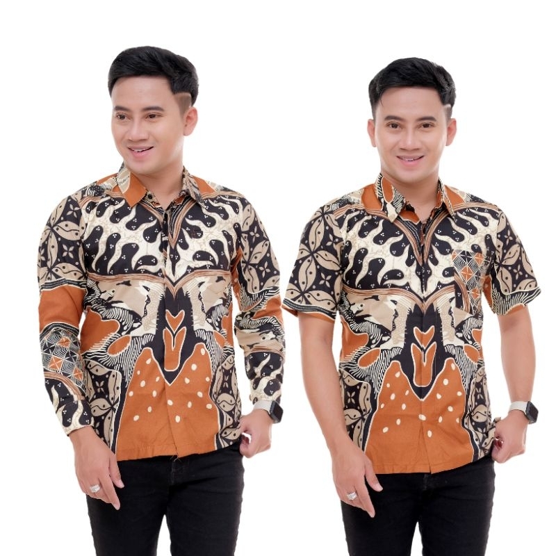 BATIK SERAGAMAN lengan panjang lengan pendek SIZE M L XL XXL 3XL