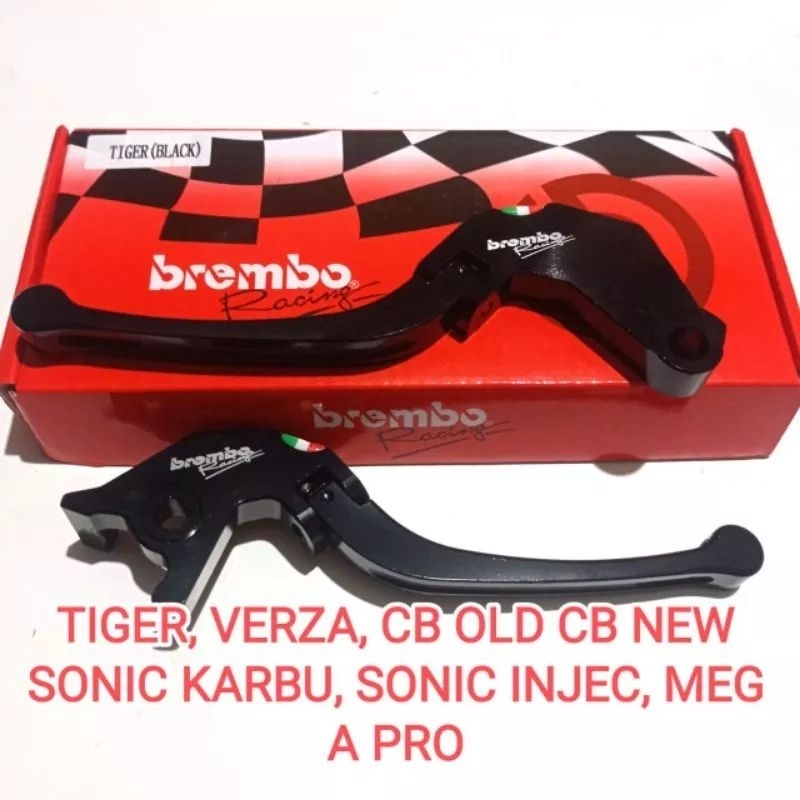 Handle Rem Set Kiri Kanan Model lipat PNP Motor CB 150 R CBR Tiger Old Tiger Revo Megapro Verza Crf 150/GL Pro Sonic dill