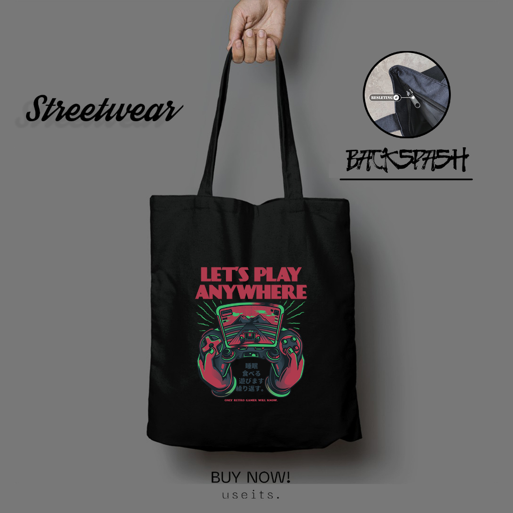 Tas Totebag Streetwear Custom Pria Wanita - STREETWEAR (07)