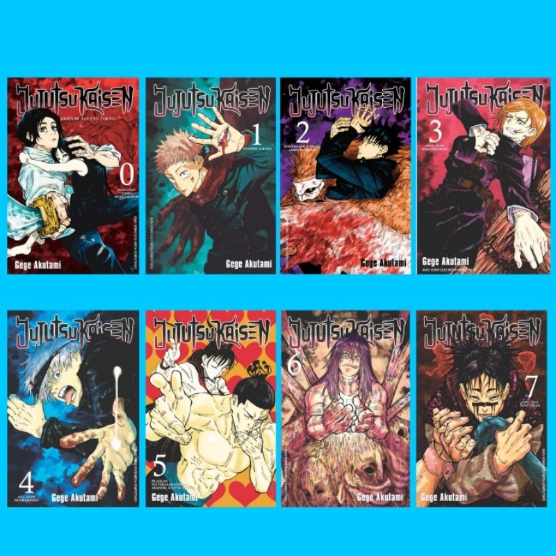 Seri Komik Manga: Jujutsu Kaisen - Original (Bahasa Indonesia)