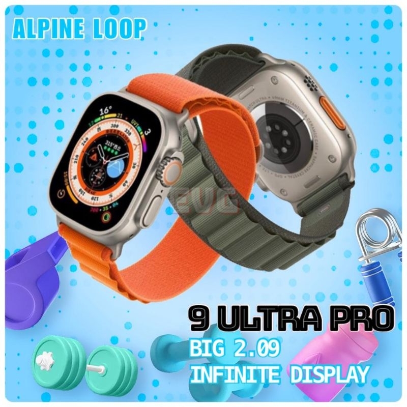 SmartWatch 9 Ultra Pro Series 8 Ultra Bluetooth Smart watch 2.09 inch Full Touch Screen Phone Call I