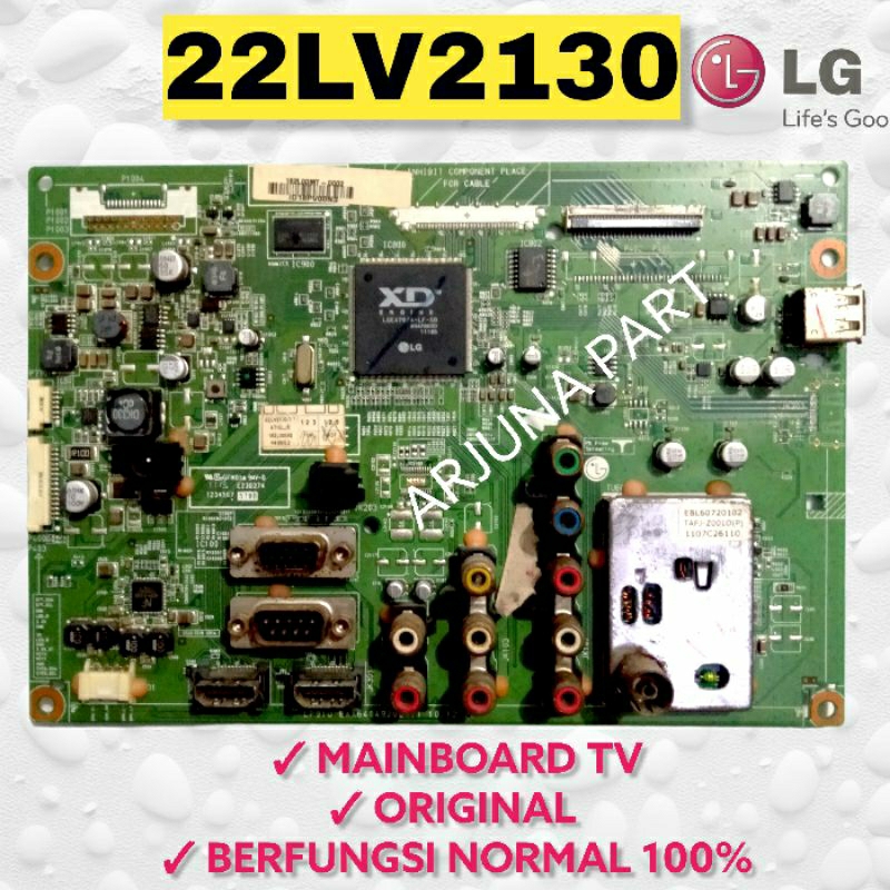 MAINBOARD TV LG 22LV2130 / MB TV LG 22LV2130 / MESIN TV LG 22LV2130 / MODUL TV LG 22LV2130 / MB LG 2