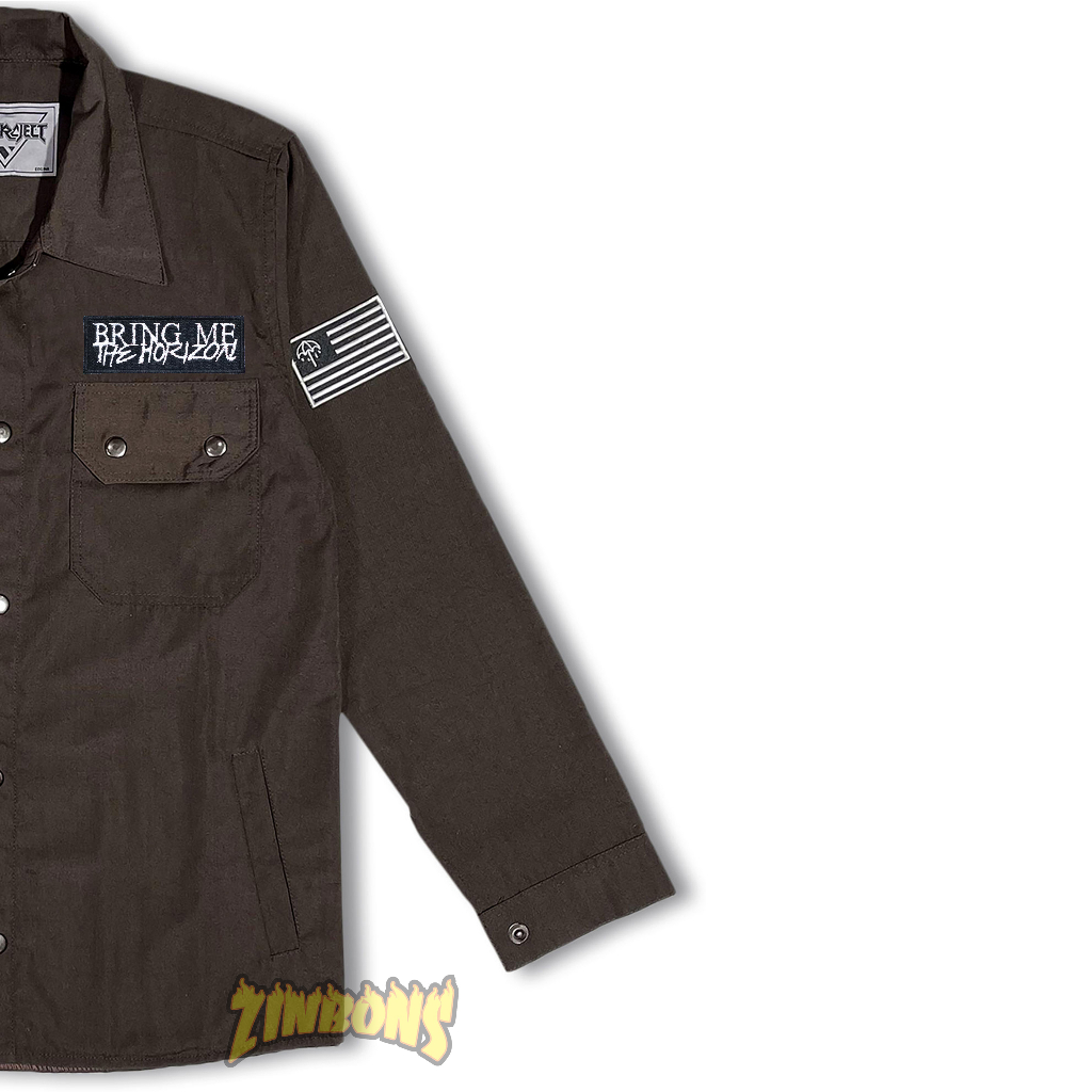 SEMI PARKA BMTH JAKET SEMI PARKA BRING ME THE HORIZON JAKET PRIA
