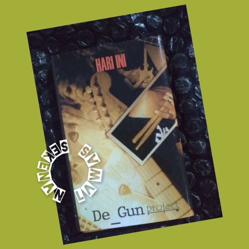 Kaset Pita De Gun Project - Hari Ini /Kaset Promo /Chasing Polos Tanpa Sablon