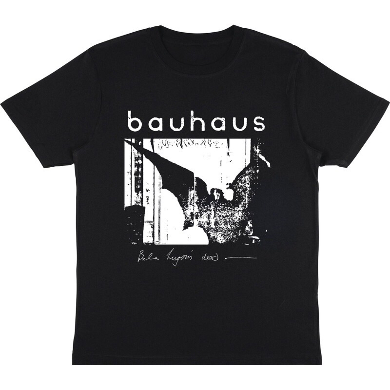 KAOS BAND BAUHAUS - BAD WINGS | T-SHIRT BAUHAUS BAD WINGS | BAJU BAND BAUHAUS BADWINGS