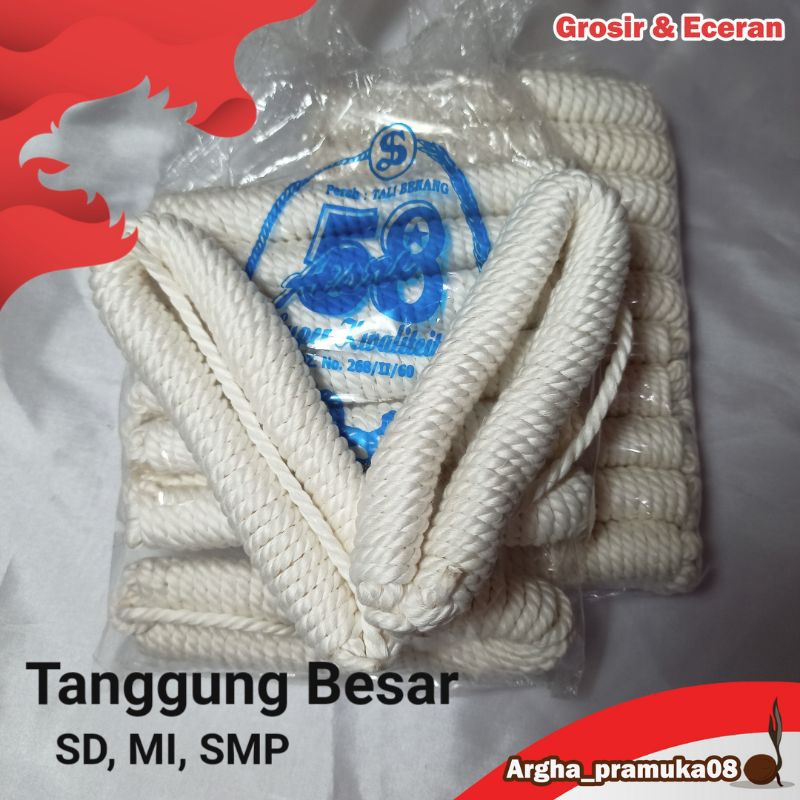 Tali Serat Pramuka Tekuk Tanggung Besar isi 10 pcs