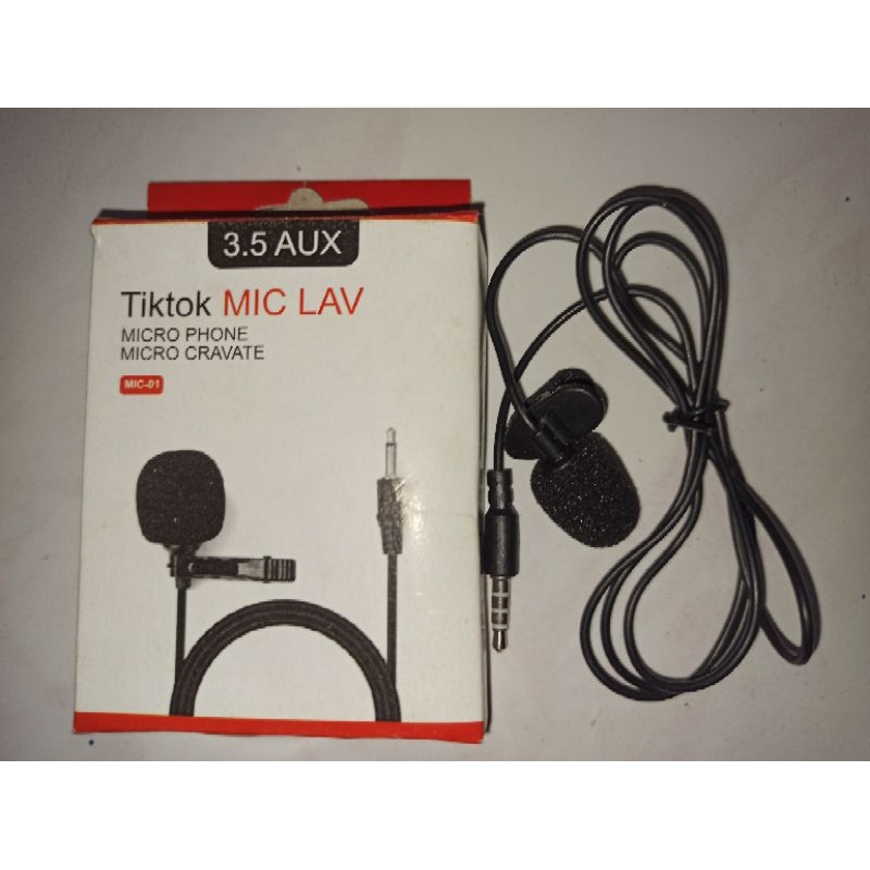 CLIP ON/ Microphone HP/LAPTOP/Dll/ GL-119 LAVALIER