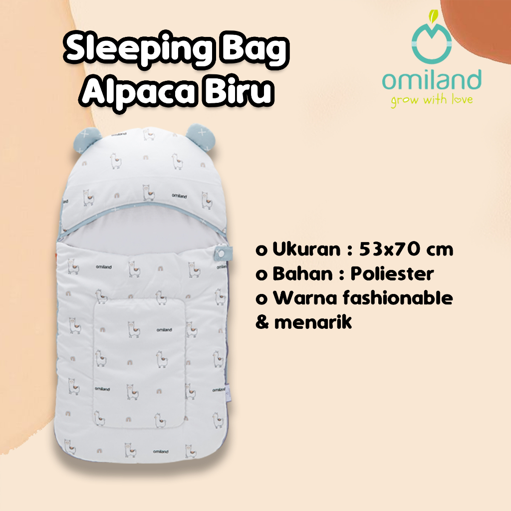 Omiland Sleeping Bag Alpaca Series | Omiland Matras Selimut Alpaca Series