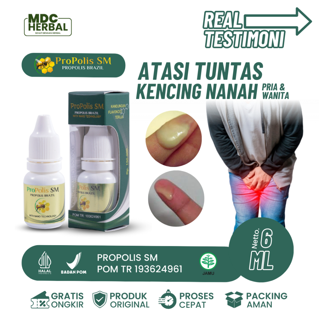 Obat Kencing Nanah Pria & Wanita, Obat Penis Keluar Nanah, Gonore, Penis Perih, Obat Infeksi Saluran