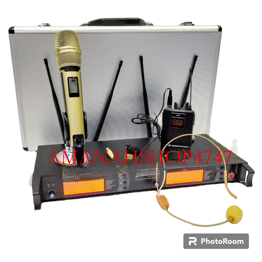 MIC SENNHEISER SKM9000 PEGANG CLIPON HEADSET SENNHEISER SKM 9000