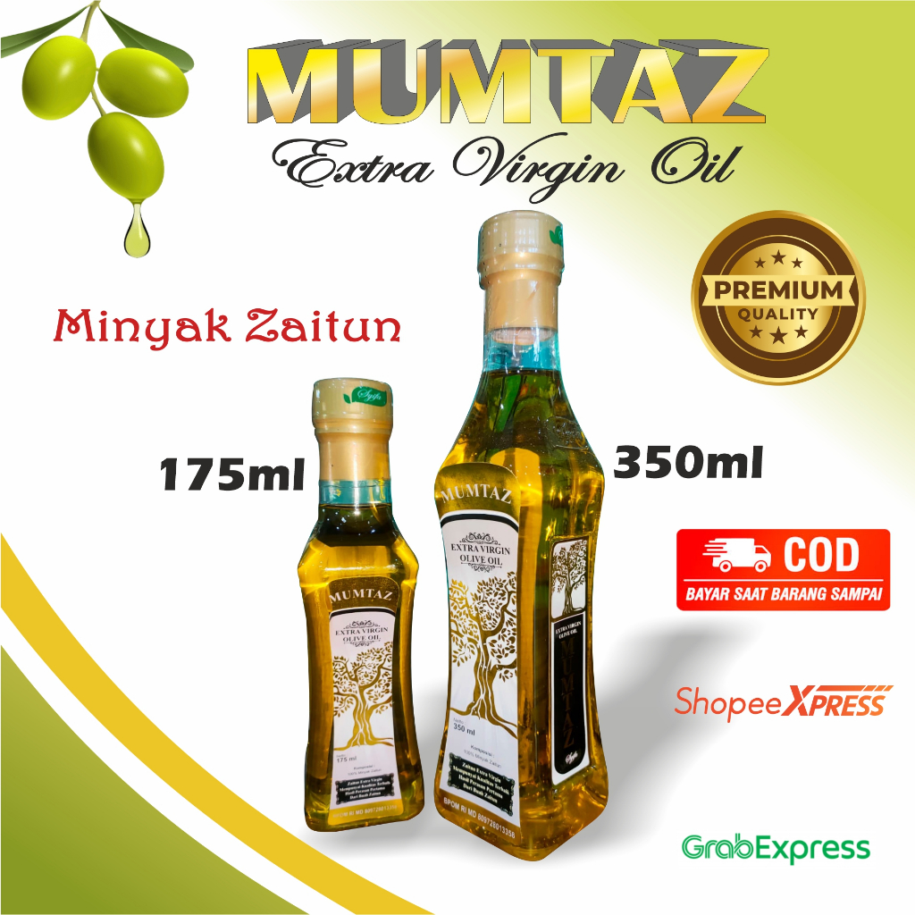 

[Bisa COD] MUMTAZ EXTRA VIRGIN OLIVE OIL 100% MINYAK ZAITUN