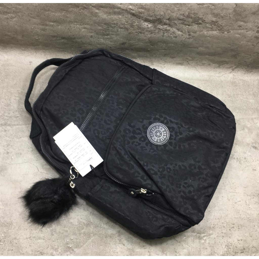 Tas Ransel Hitam Kipling Seoul So Black Laptop Diaper Sekolah ORIGINAL Laptop Diaper Anak Jalan Laki
