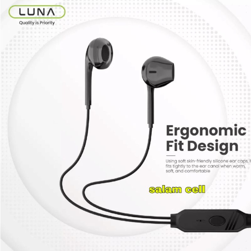 Headset LUNA EA2X Xtra Bass Style design Original