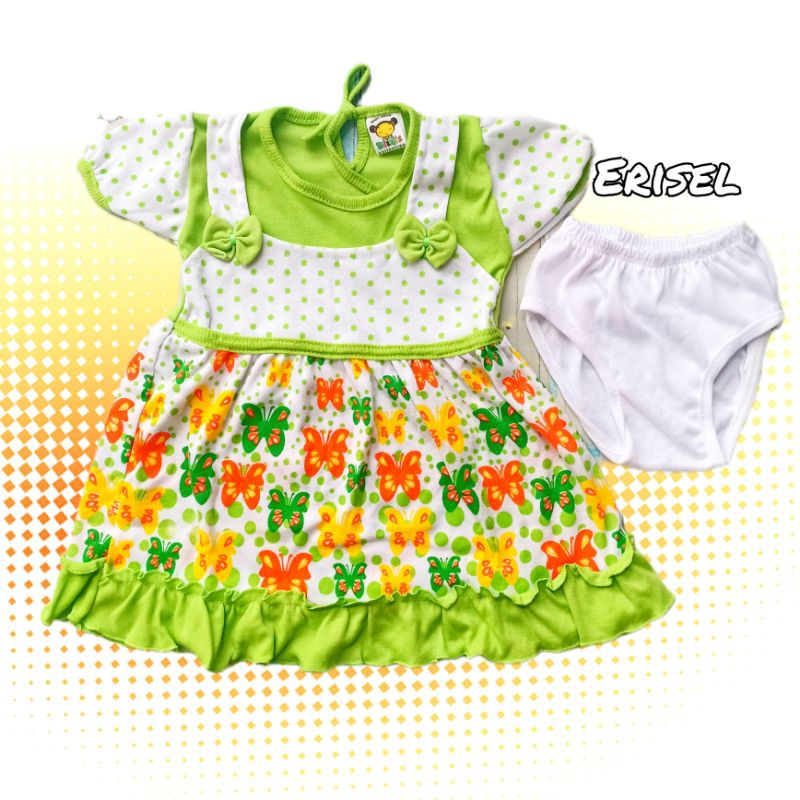 Dress Bayi Perempuan 2-36 Bulan