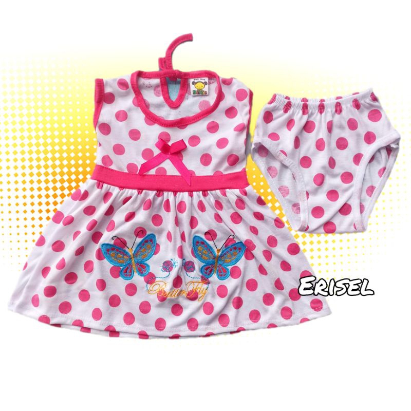 Dress Bayi Perempuan 2-36 Bulan