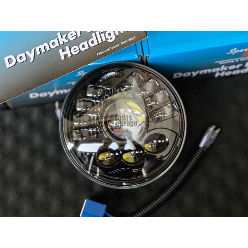 lampu daymaker biled 5,75inch, lampu biled model daymaker 5,75inch day