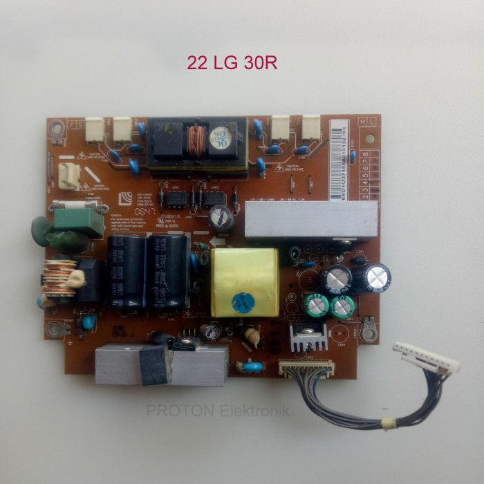 PSU LCD TV LG 22LG30R 22LF15R 22LF15R-TA 22LG30DC L206WTQ L226WTQ M227WAM M227WAP M228WDP Mesin Powe