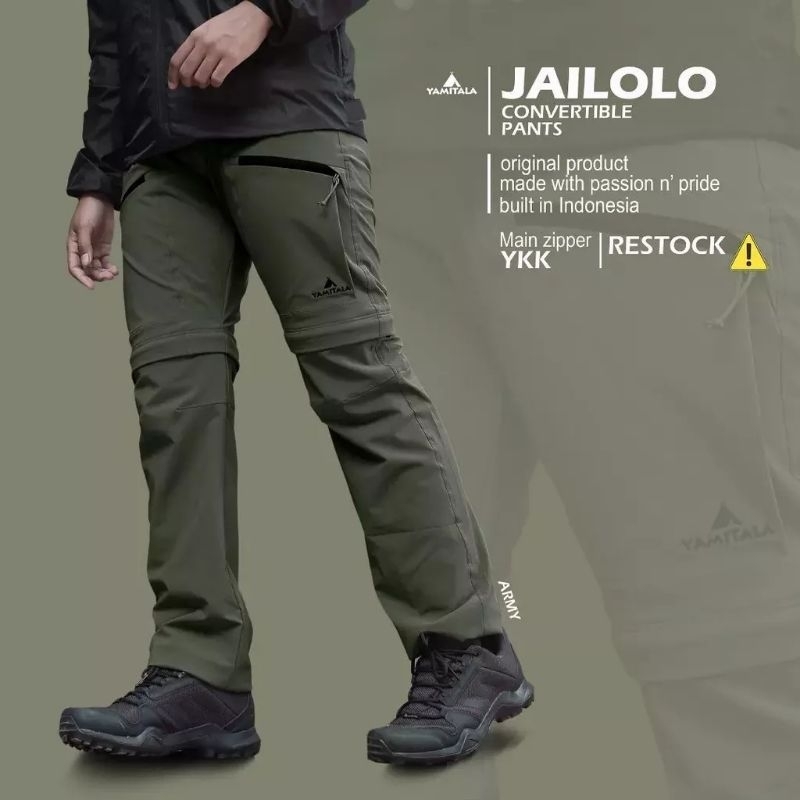 Celana Sambung Yamitala Jailolo Convertible Pants