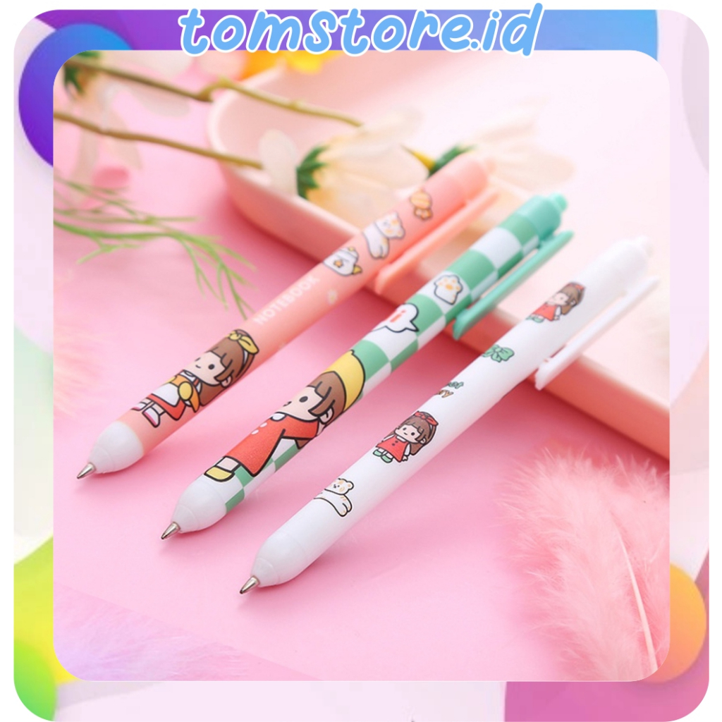 

TOMSTORE.ID Pulpen Gel Motif Cartoon Pulpen Pelajar Dan Kantor Pena Lucu Motif Boneka Lucu Import COD S072