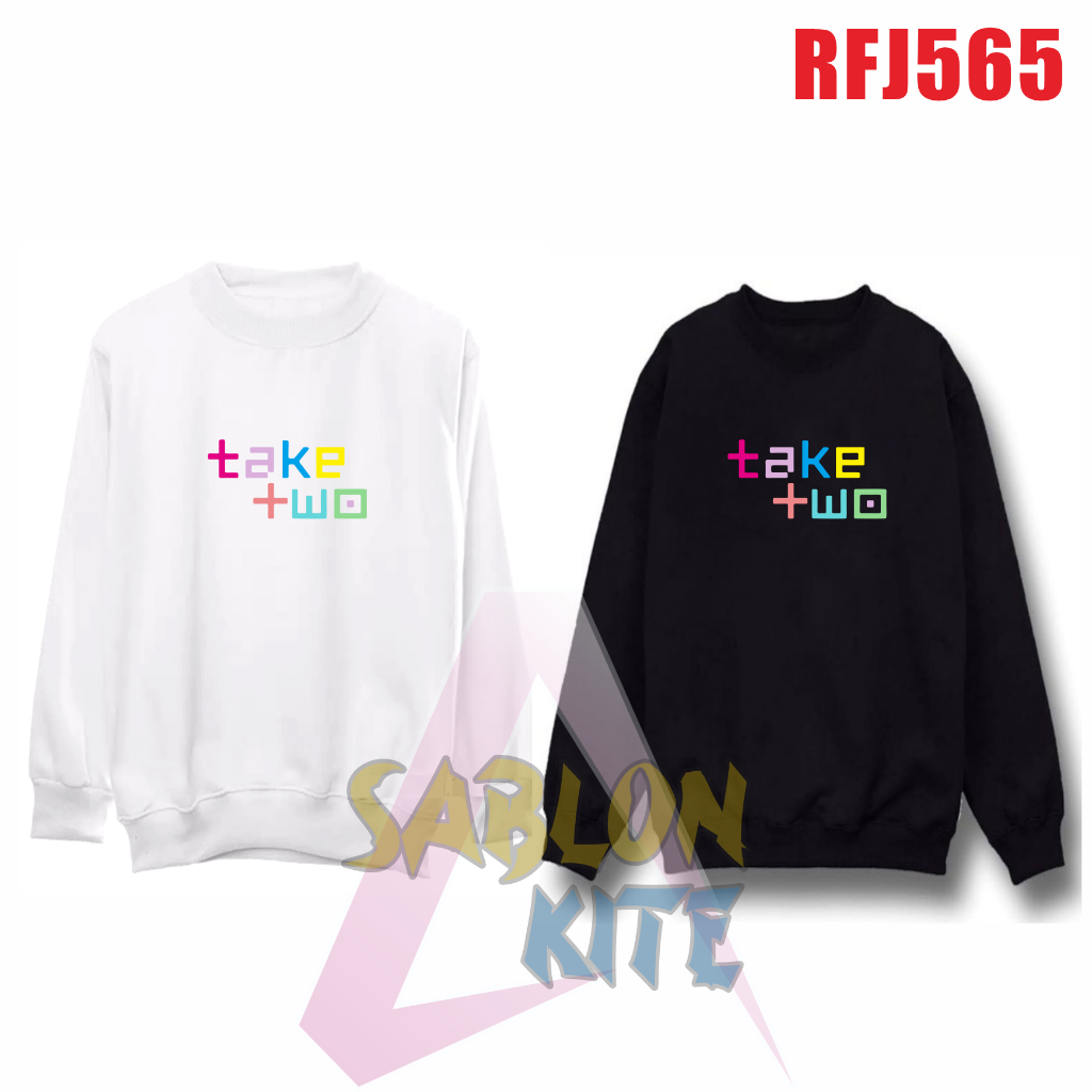 Gratis Fotocard ! Hoodie Take Two RFJ565 sablon depan jimin suga jungkook jimin
