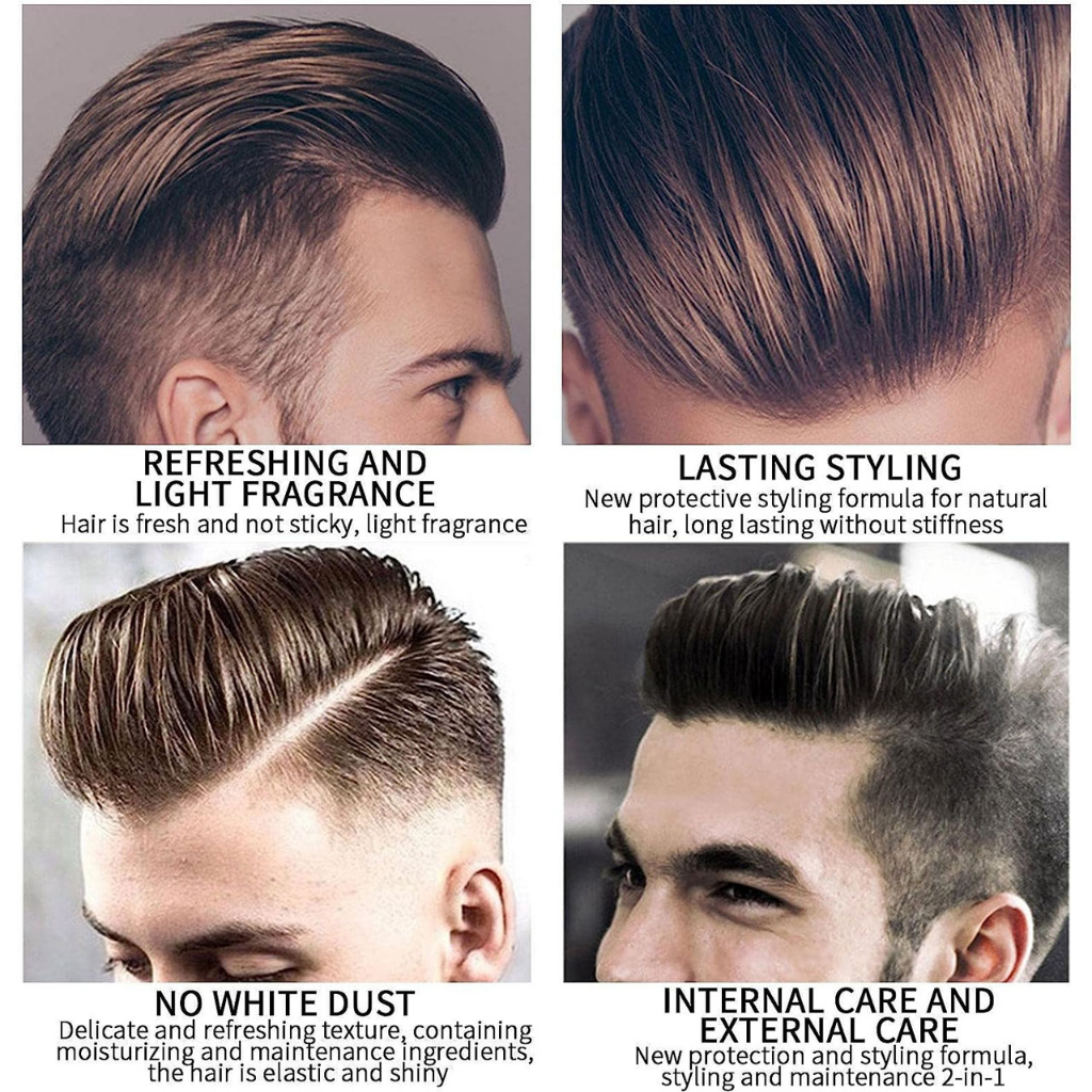 Gel Rambut Hairstyle dengan Sisir/Pomade Oil Pria 280ml