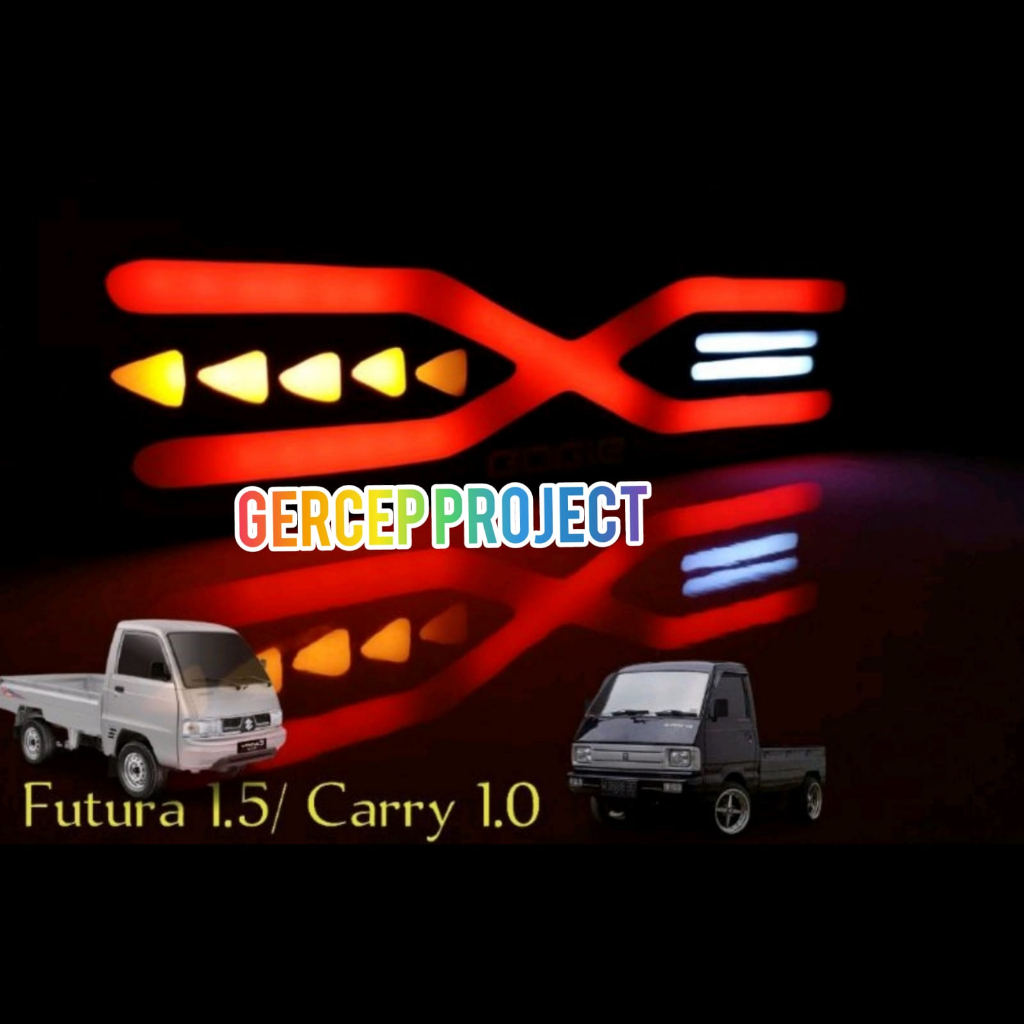 Lampu LED Variasi Mobil Pick Up Stoplamp Rem Sein kedip Suzuki Futura Carry 1.0