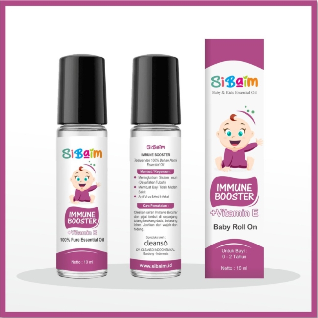 [ORIGINAL] Desla Baby (Cessa alternatif) 10ML 0-3 Tahun - Essential Oil Roll On Bayi PREMIUM Sibaim