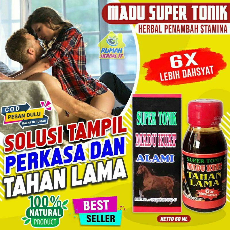 

MADU TJAP KUDA TONIK CAP KUDA 6X HERBAL TAMBAH LAMA SUBUR