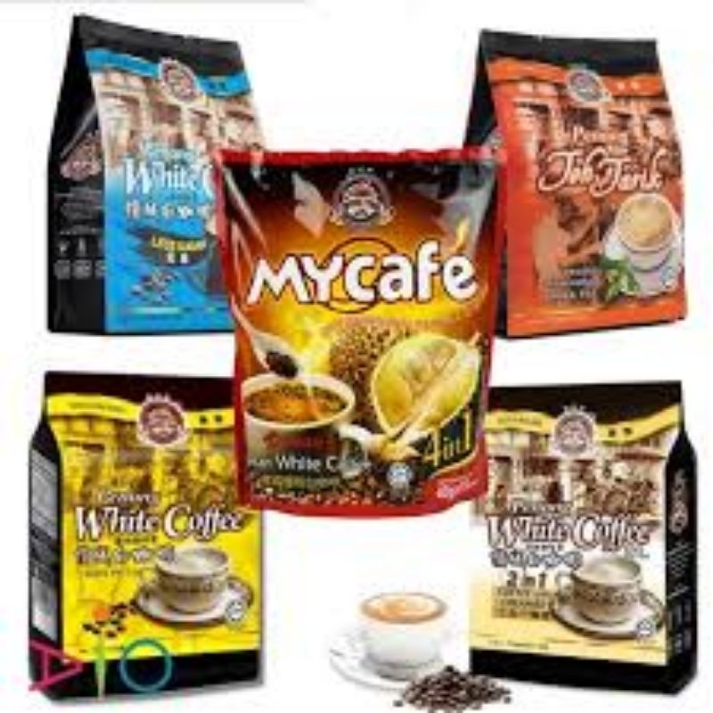 

coffee tree kopi penang white coffee, penang durian, penang teh tarik