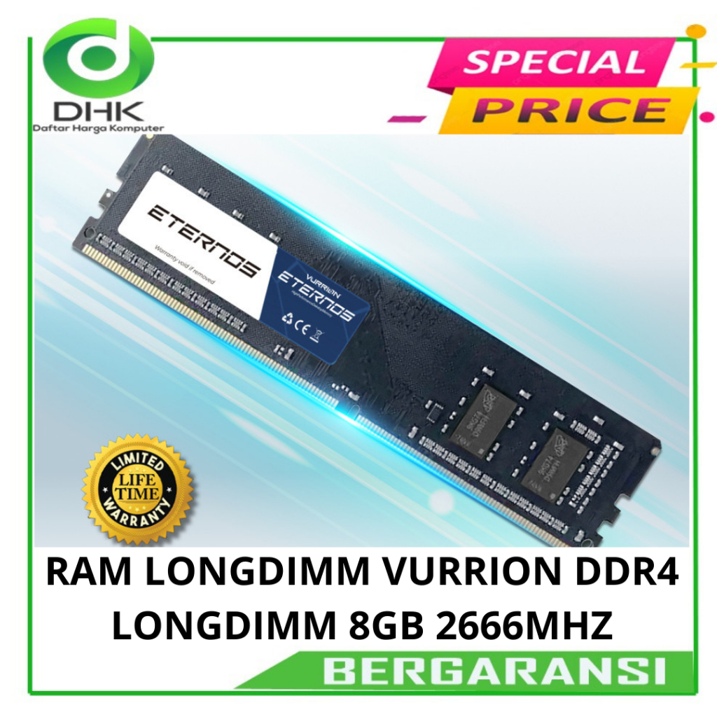 RAM LONGDIMM VURRION DDR4 LONGDIMM 8GB 2666MHZ