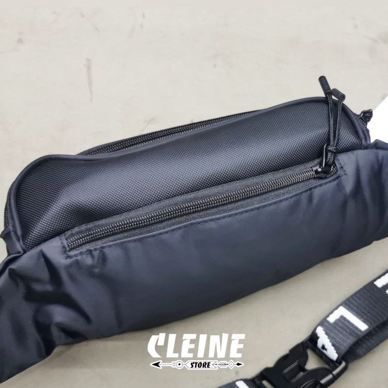 Waistbag / Tas Pinggang Pria Leather Grid