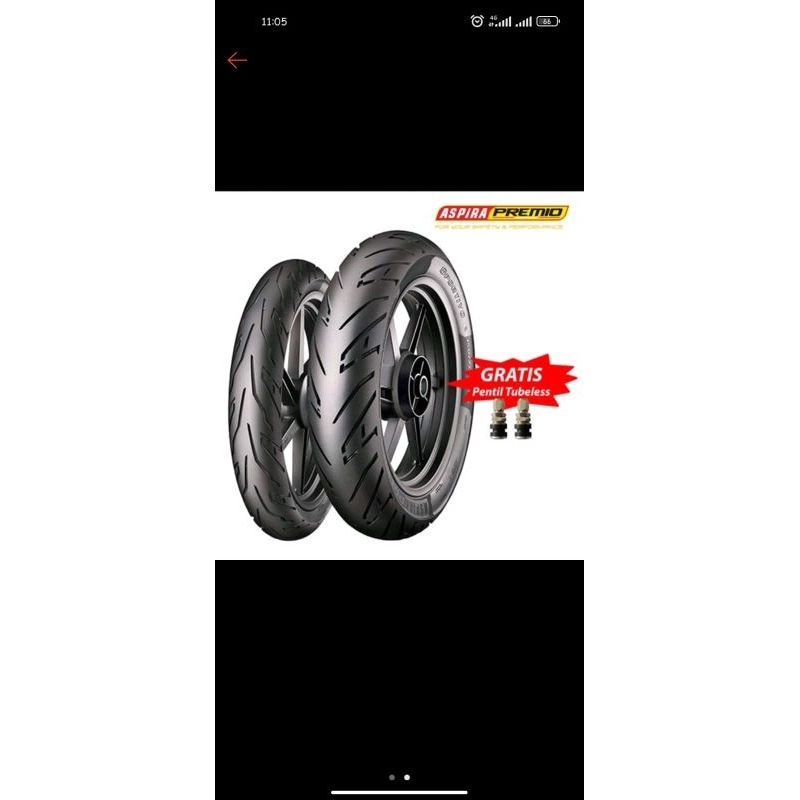 Aspira Premio 140/70-17 Rear