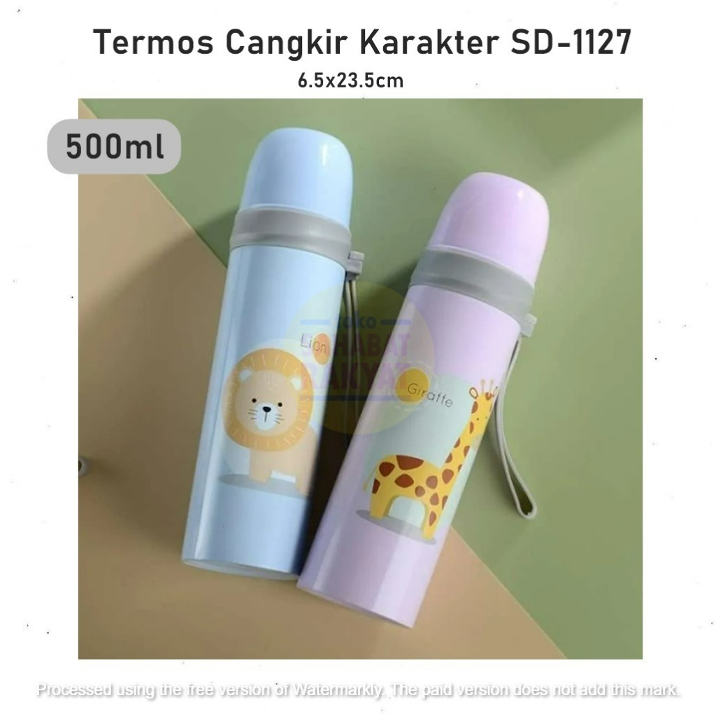 Termos Cangkir Karakter SD-1127 500ml