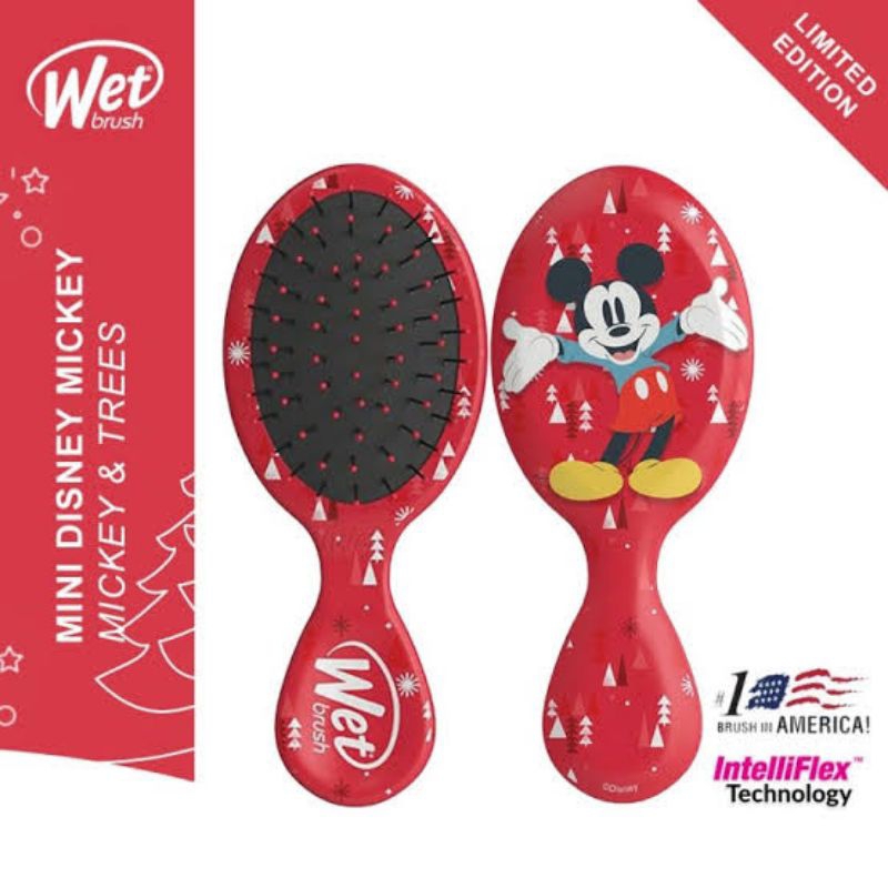 100% ORIGINAL THE WET BRUSH GLITTER BALL DISNEY PRINCESS SISIR RAMBUT