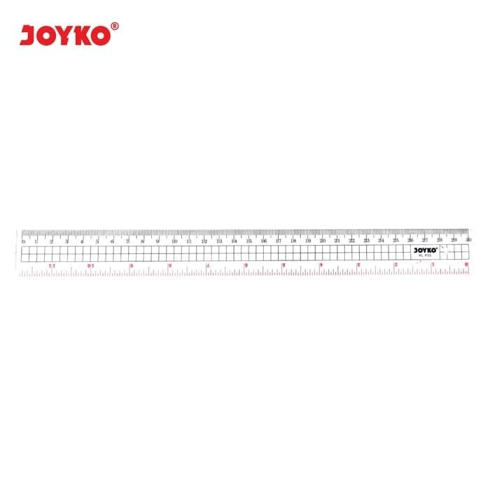 

Joyko RL-P30 Penggaris Plastik 30 cm Plastic Ruler