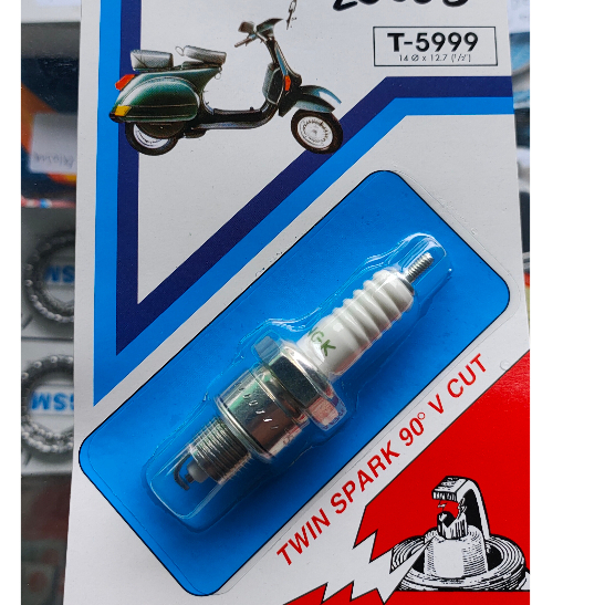 Busi Pendek Busi Vespa T-5999 Merk NGK