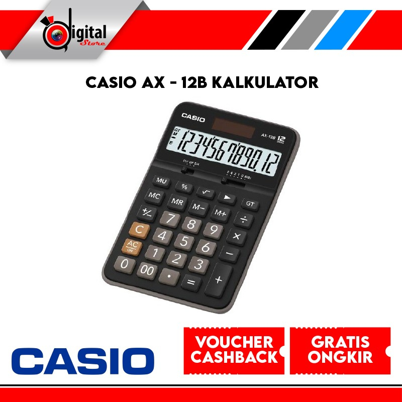 

Calculator Casio AX - 12B / Kalkultor Casio AX -12B